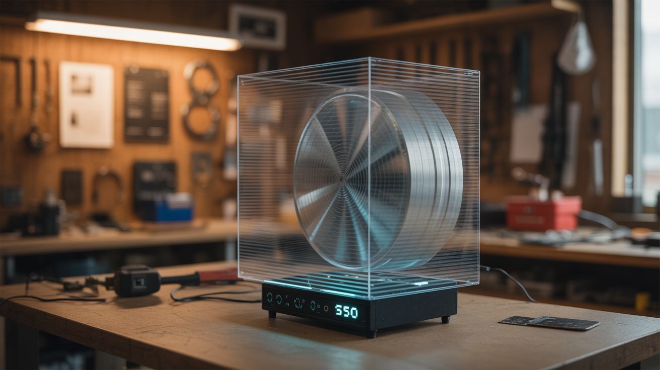 Holographic Fan Display