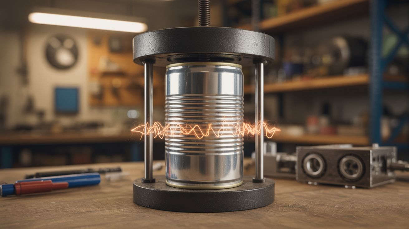 Electromagnetic Can Crusher