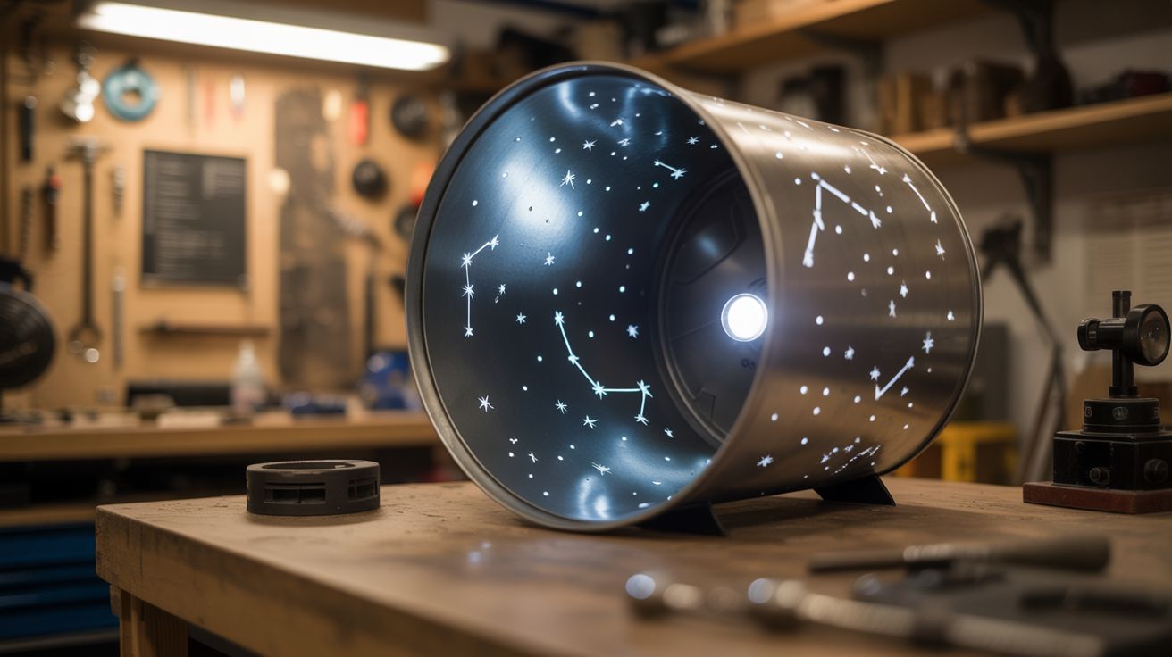 Dryer Drum Planetarium