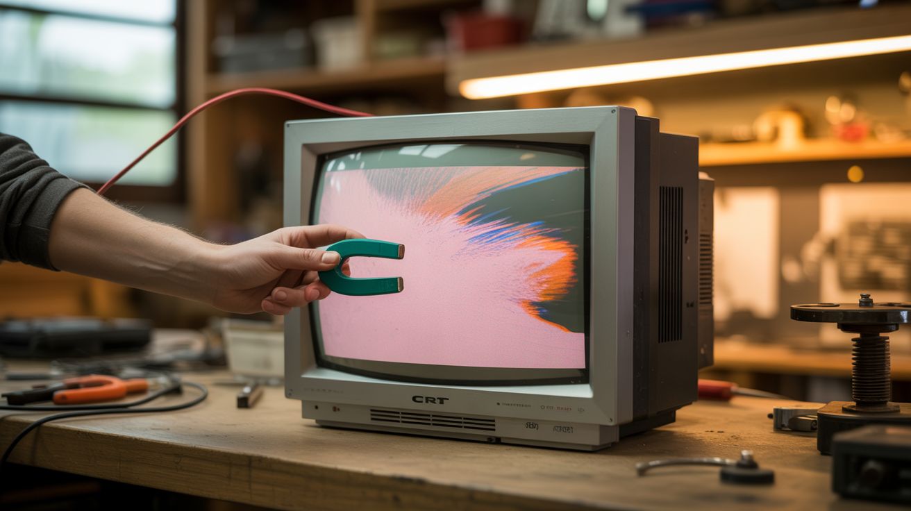 CRT Electromagnetic Art