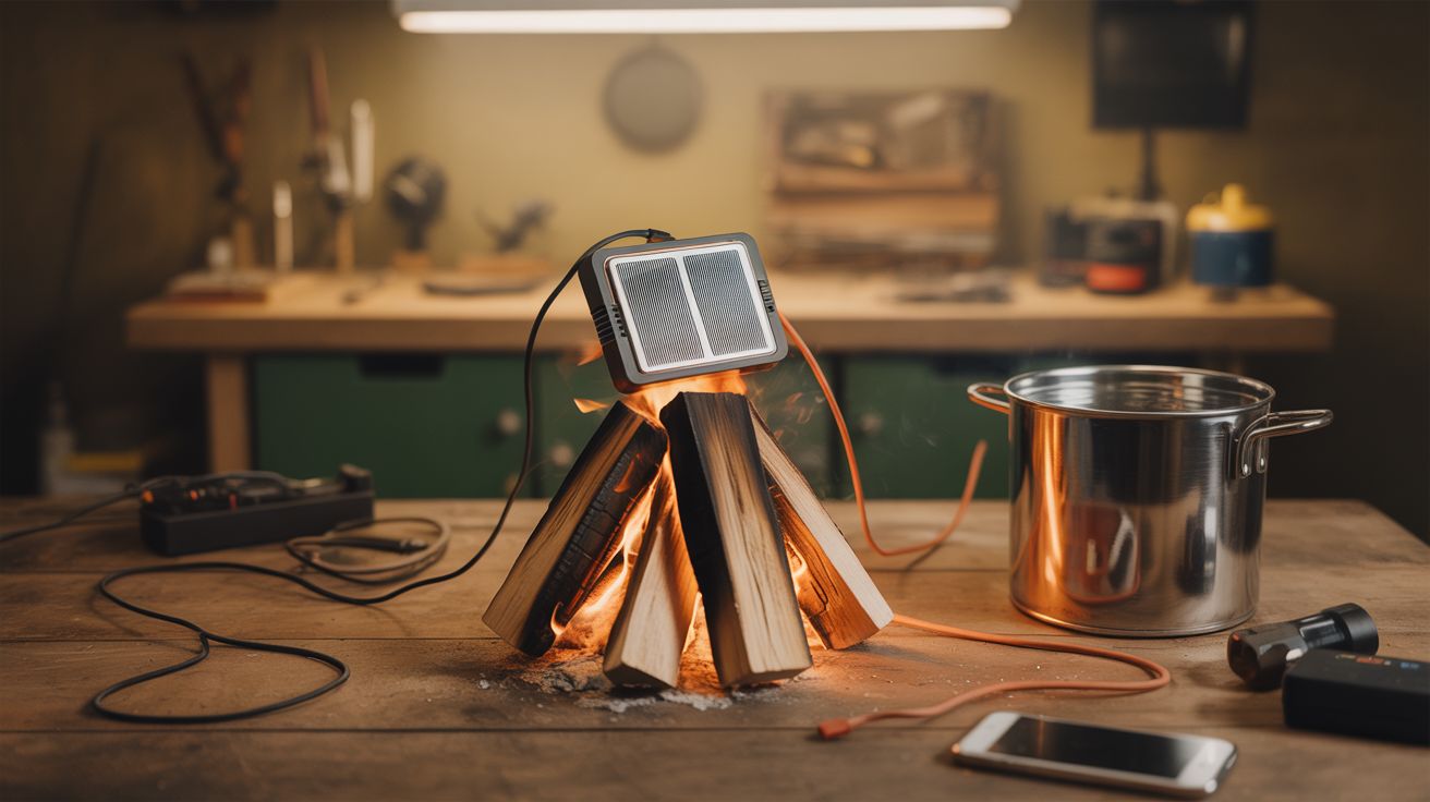 Campfire Thermoelectric Charger