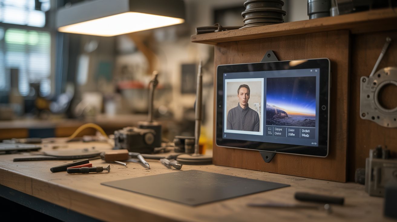 Tablet AI Picture Frame