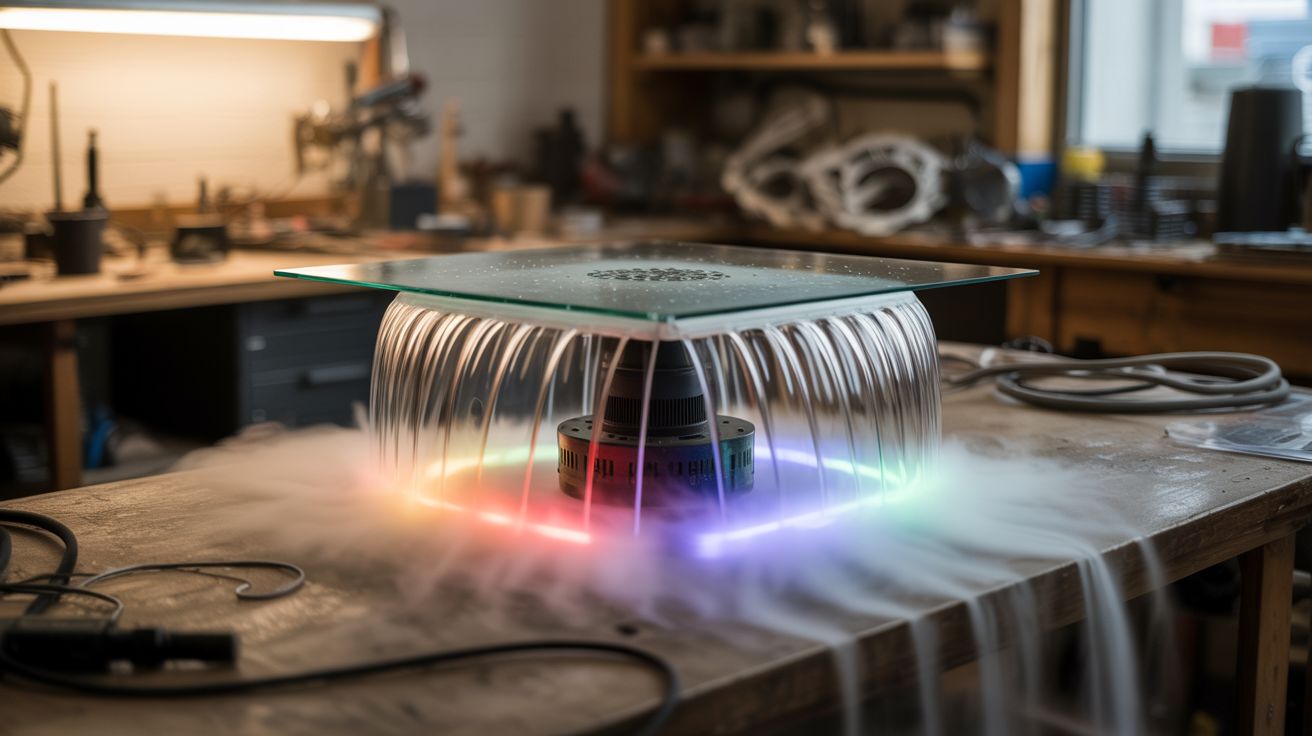 Fog Waterfall Table