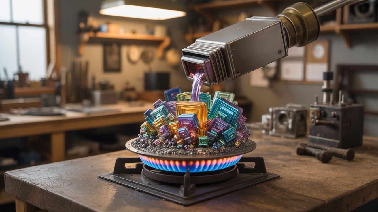 Bismuth Crystal Garden