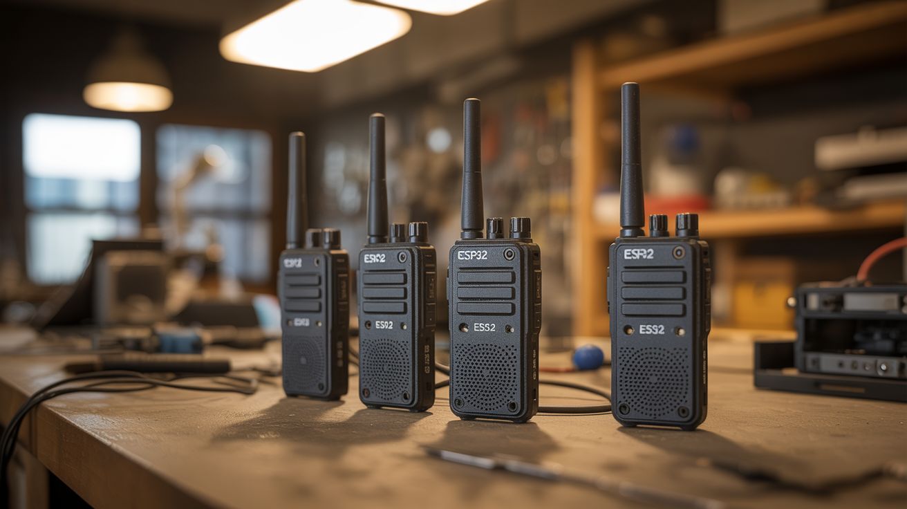 ESP32 Mesh Walkie-Talkie