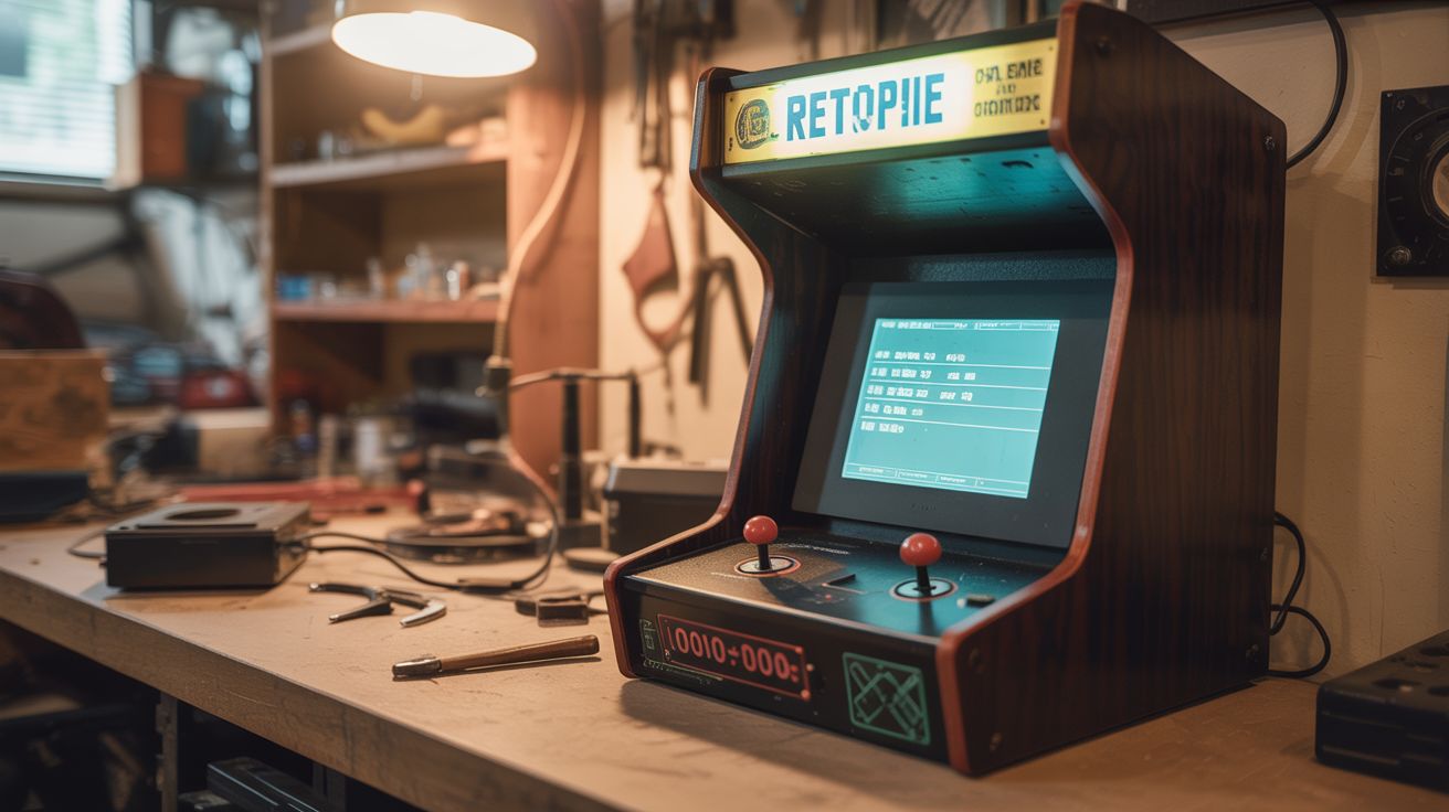 Retro Arcade Cabinet