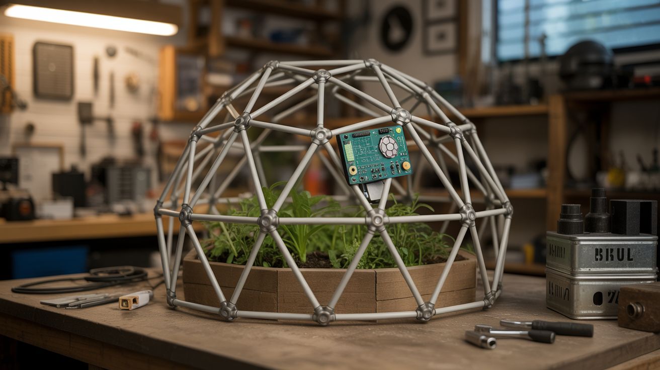 Geodesic Dome Greenhouse