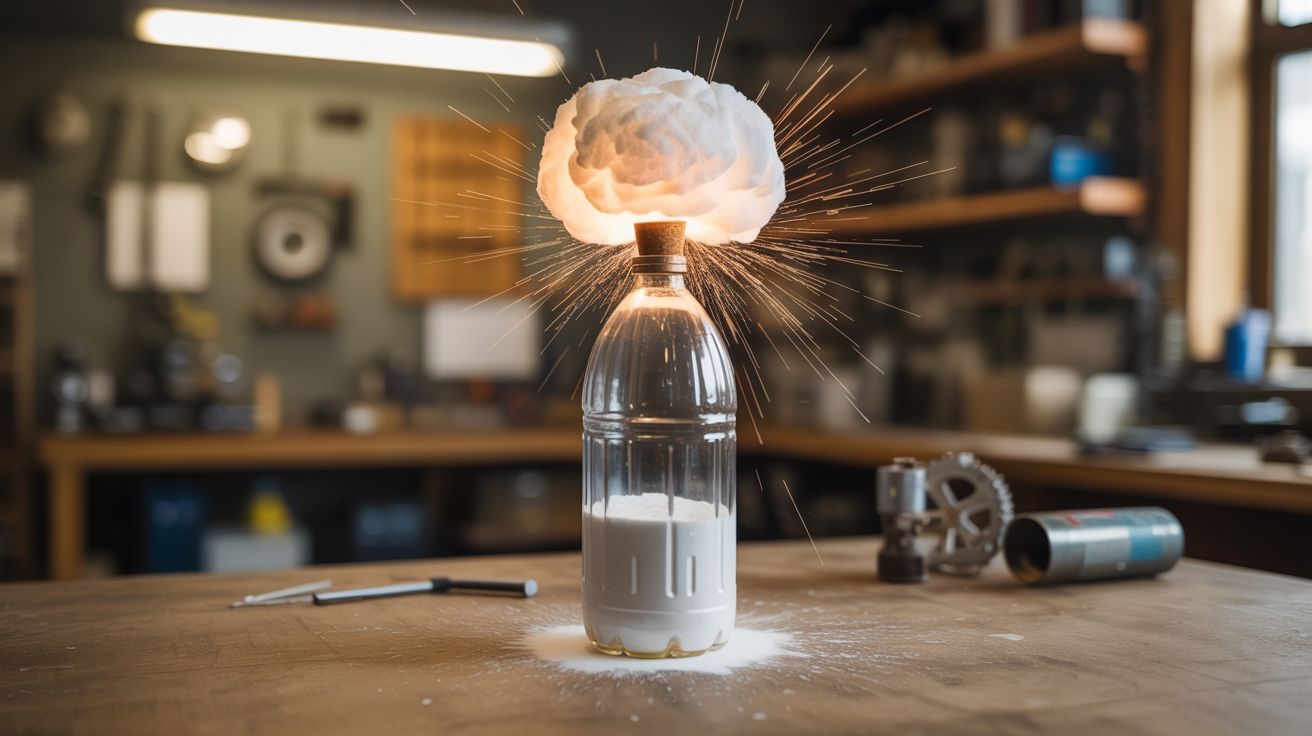 Baking Soda Vinegar Rocket