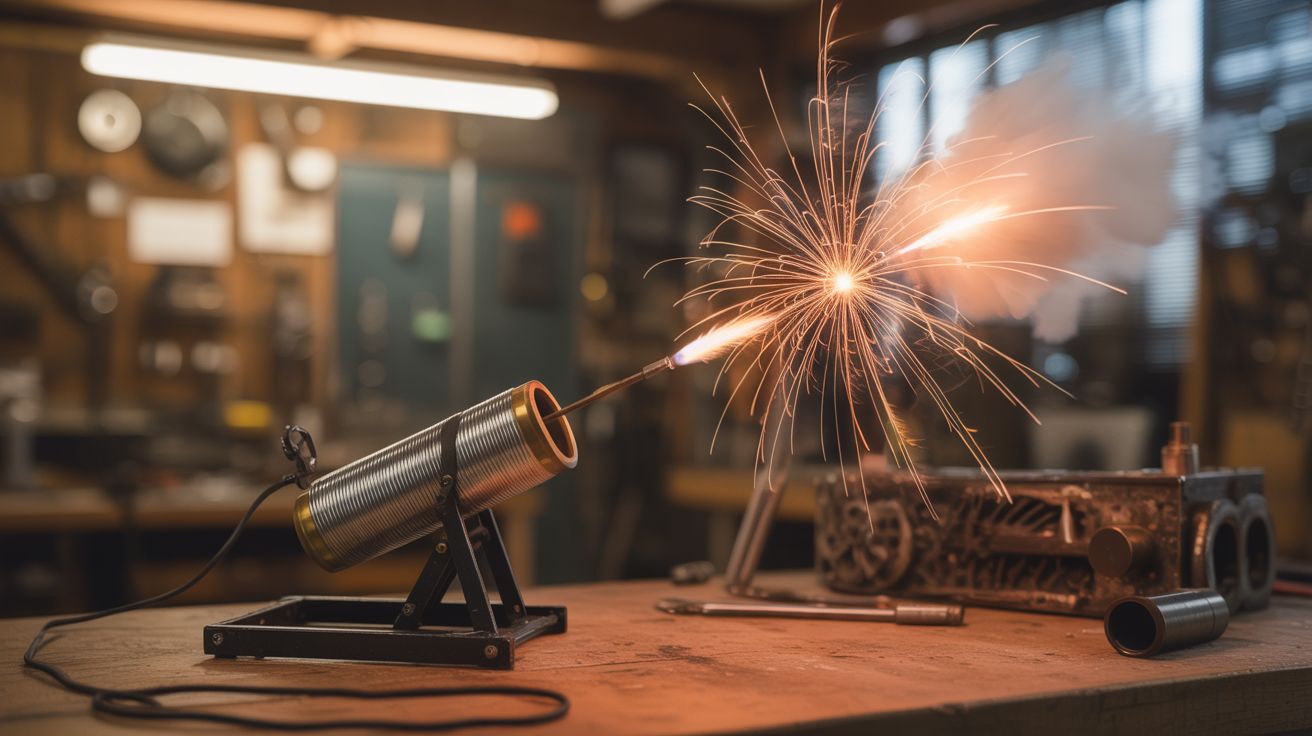 Electromagnetic Firework Launcher