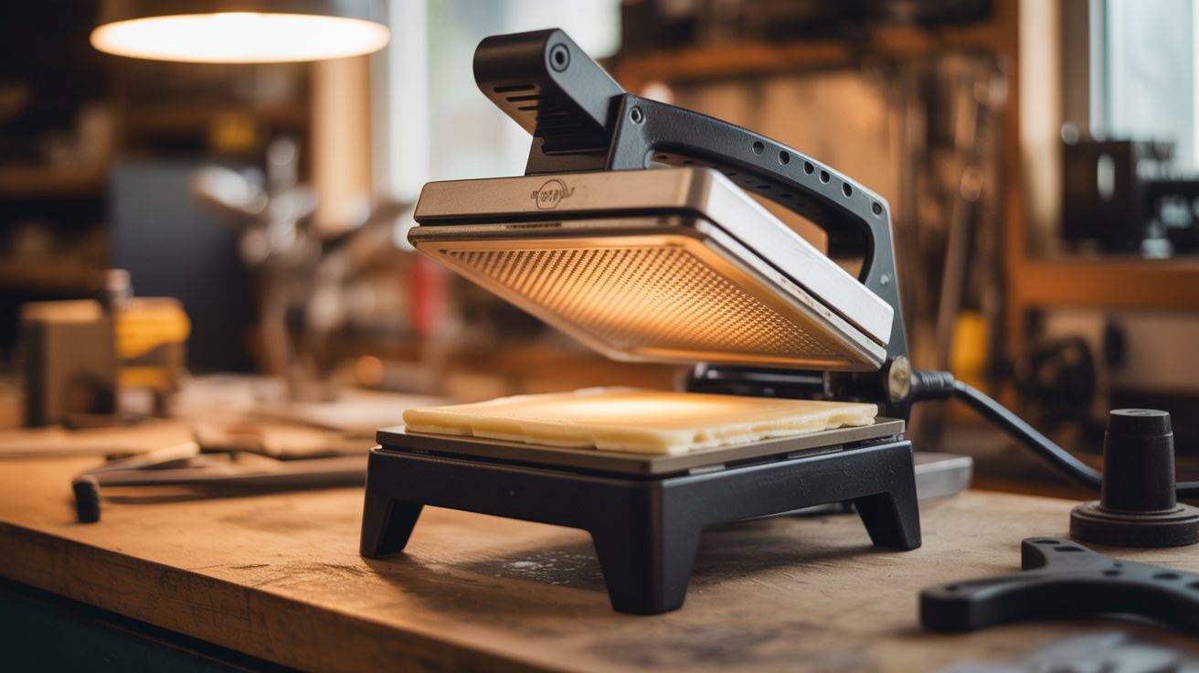 Waffle Iron Heat Press