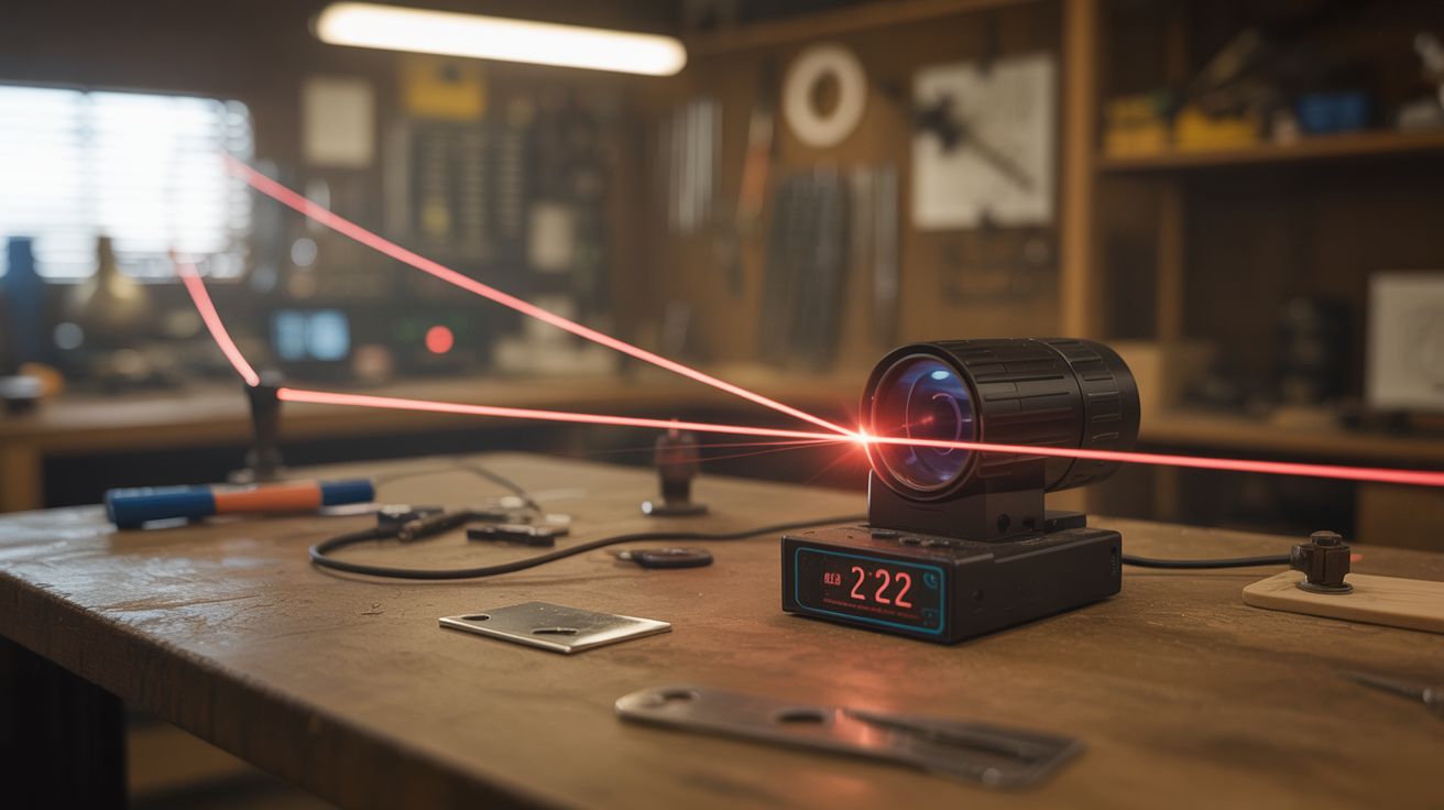 Laser Tripwire Security System