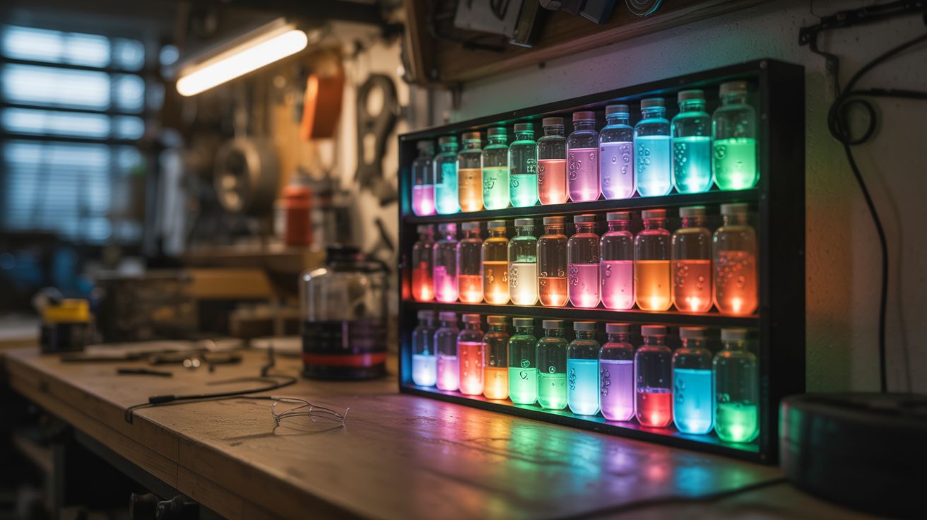 Chemical LED Art Panel