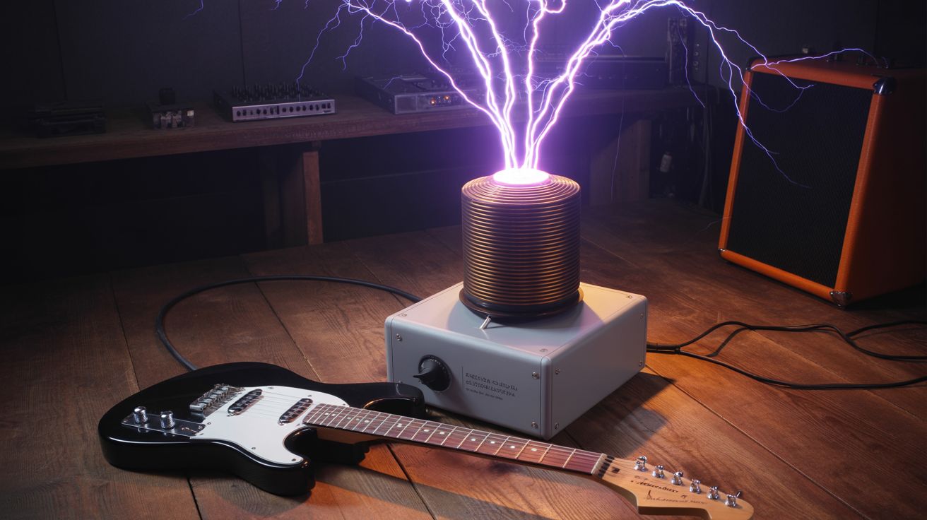 Tesla Coil Guitar Amp