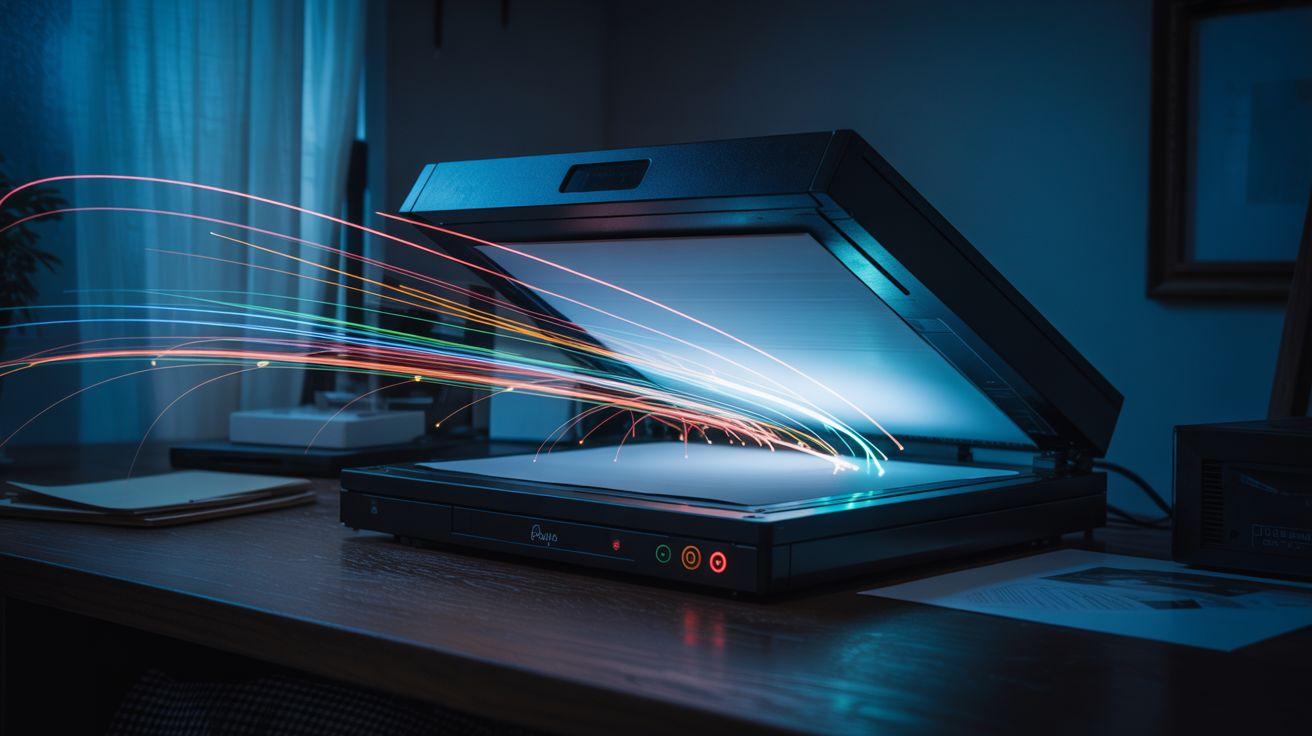 Scanner Light Painting