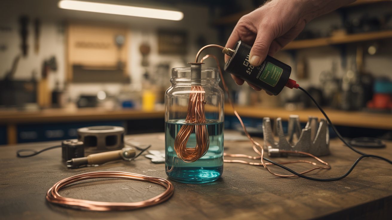 Copper Plating with Vinegar