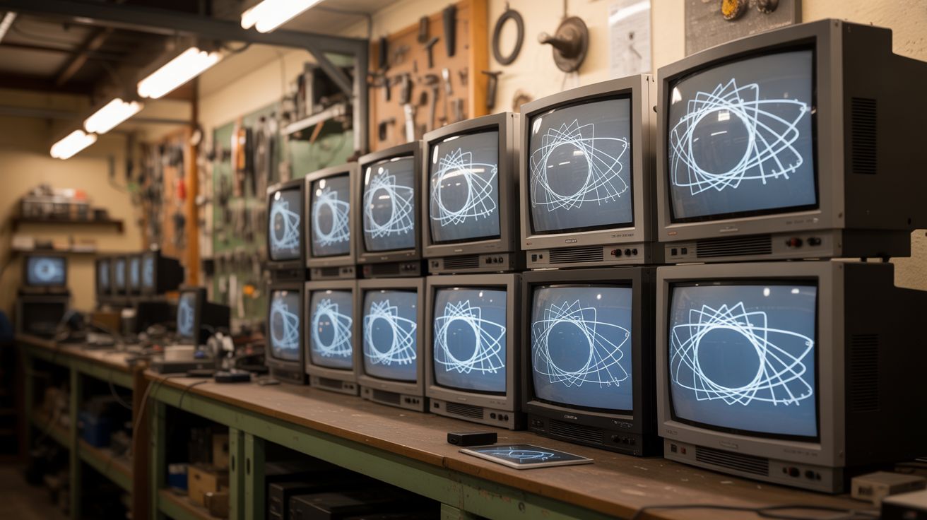 CRT Electron Art Array