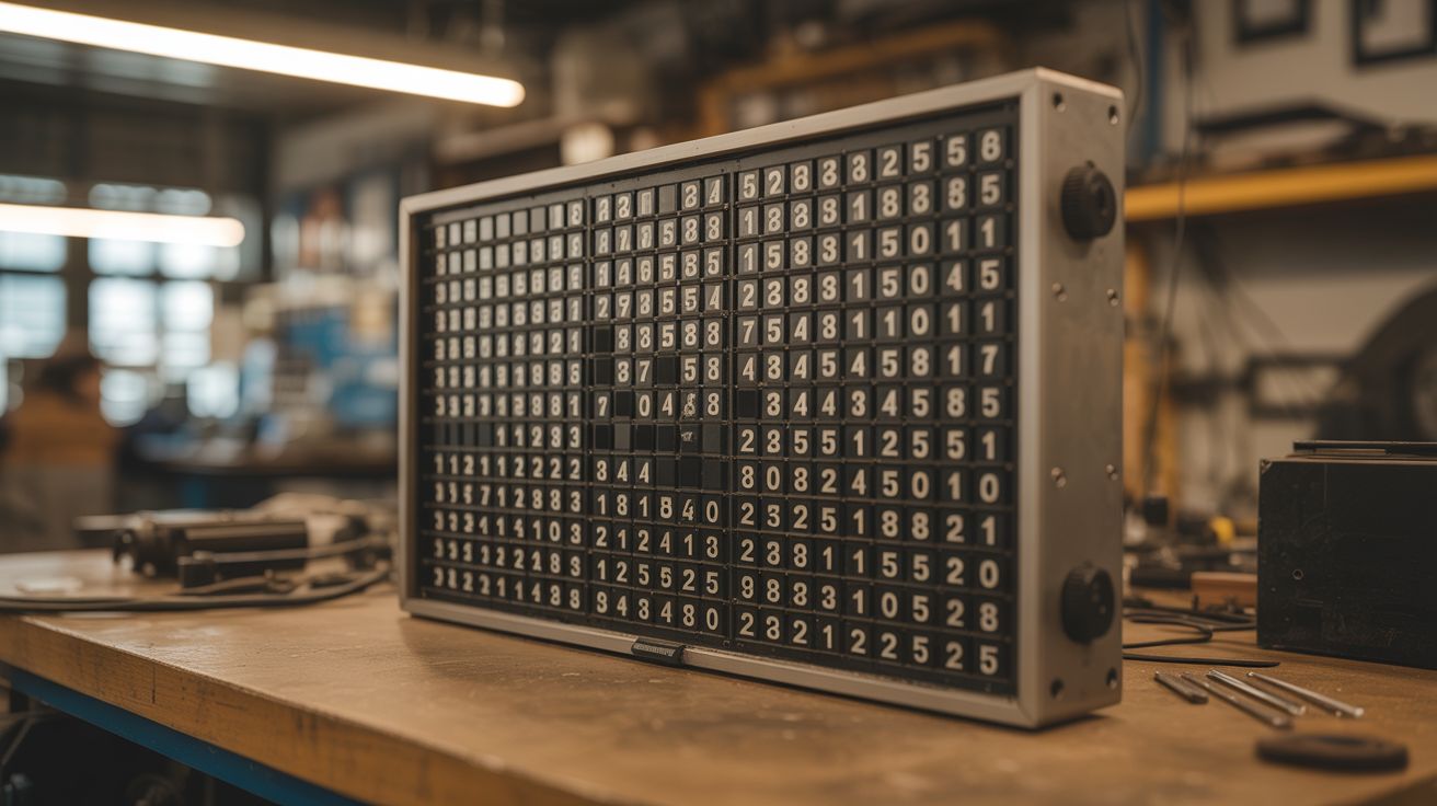 Mechanical Flip-Dot Display